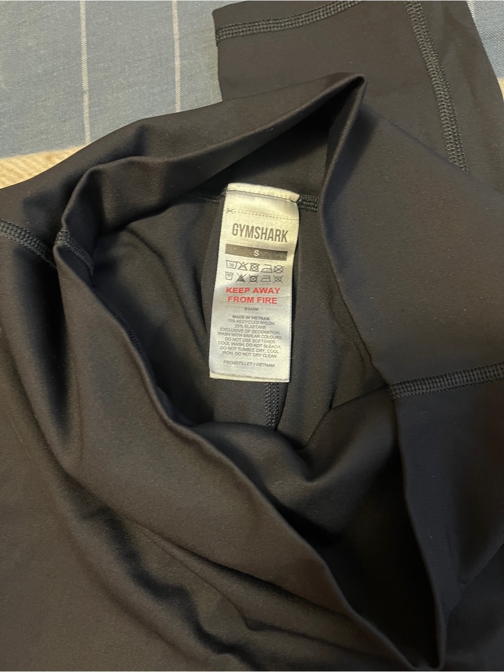 Gymshark Black High-Waist Leggings - Picture 3 of 3